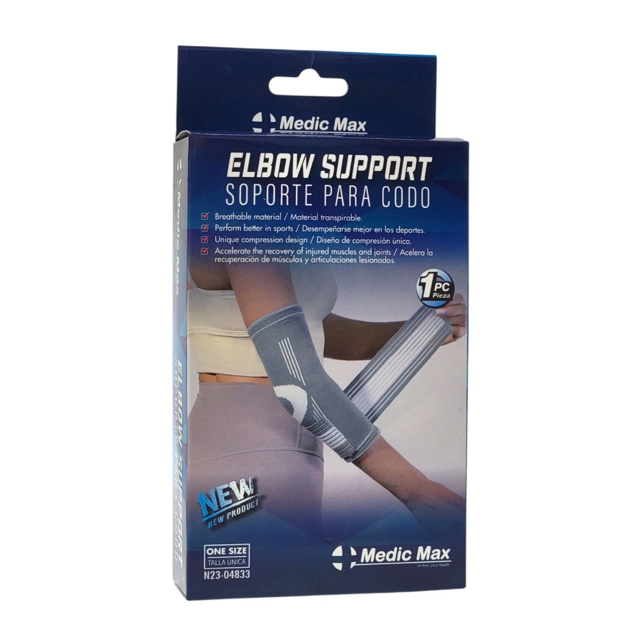 SOPORTE PARA CODO TALLA UNICA MEDIC MAX 1PC