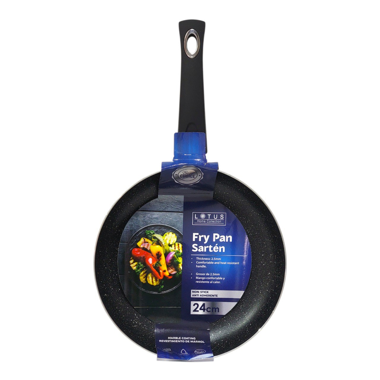 SARTEN ANTI ADHERENTE LOTUS 24CM