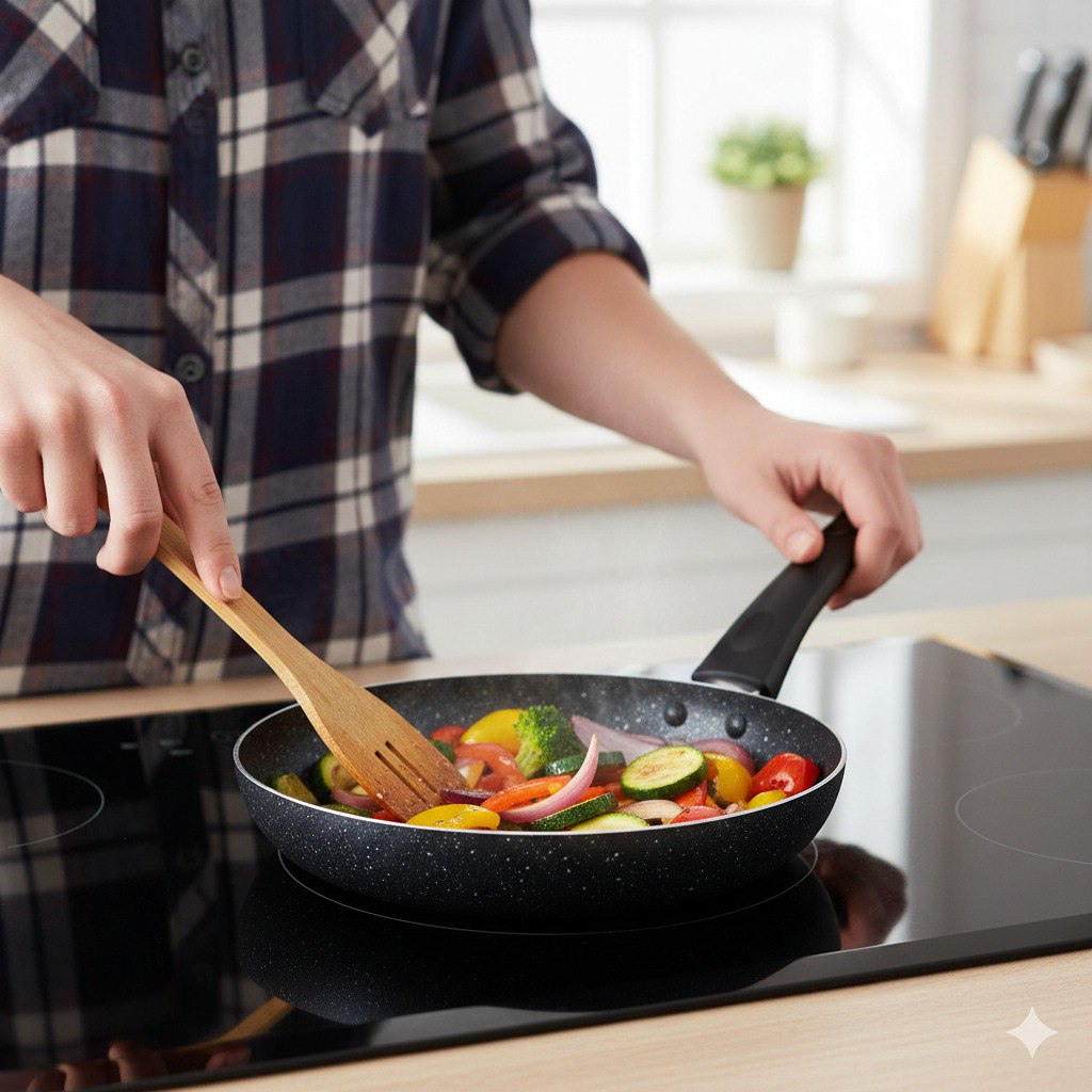 SARTEN ANTI ADHERENTE LOTUS 24CM