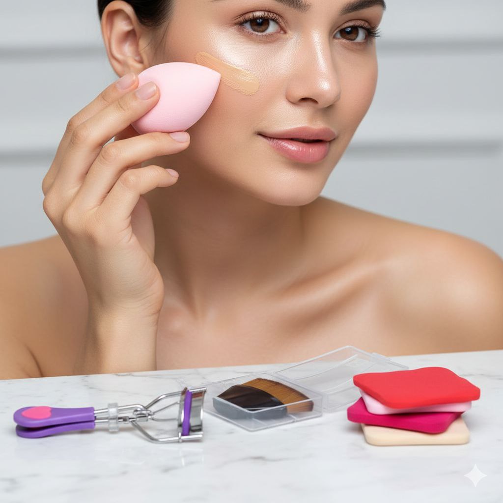 SET DE ESPONJAS DE MAQUILLAJE