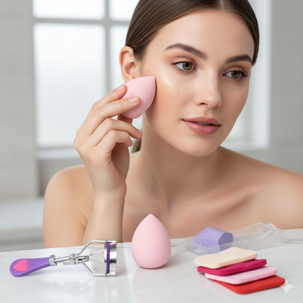 SET DE ESPONJAS DE MAQUILLAJE