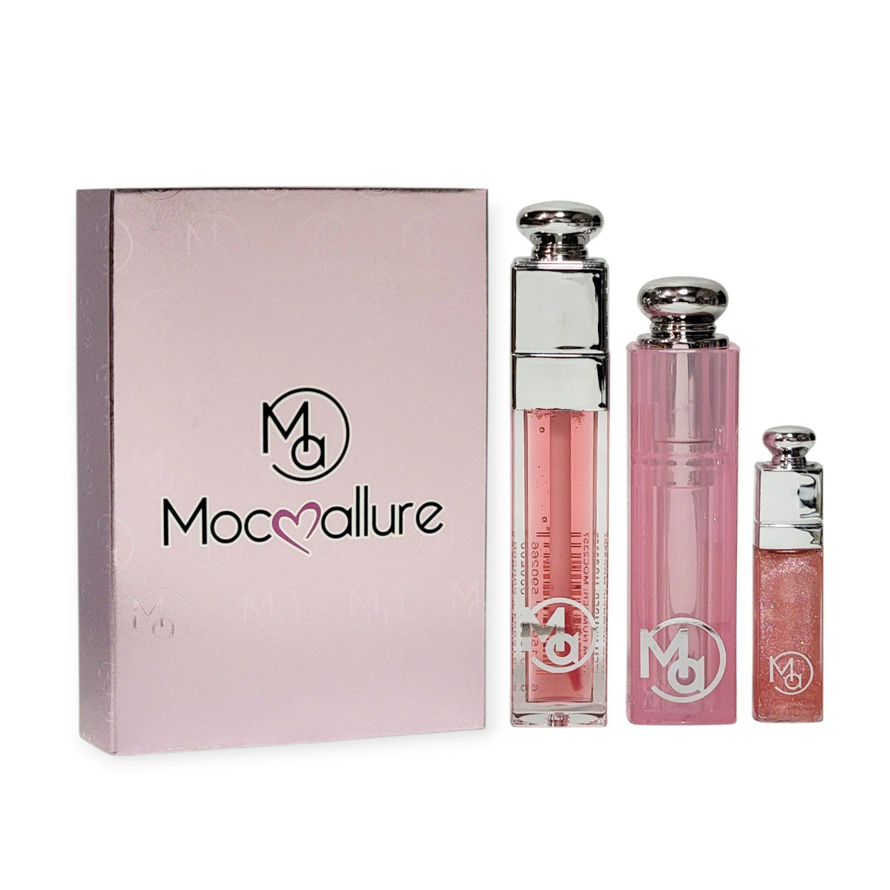 BRILLO LABIAL EN SET MOCALLURE 3 PCS (DUPE DE DIOR)