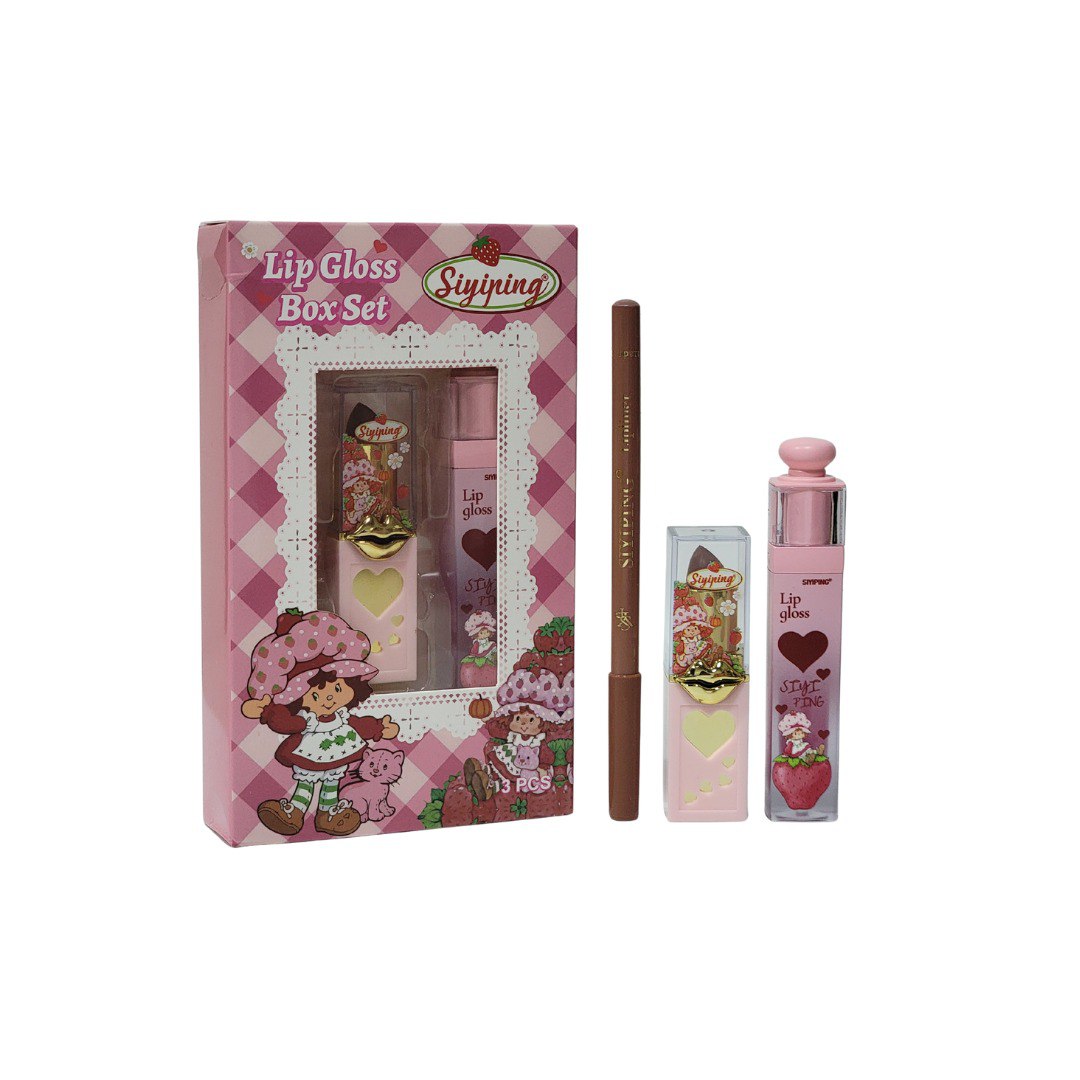 SET DE BRILLO LABIAL DE ROSITA FRESITA SIYIPING 3PCS