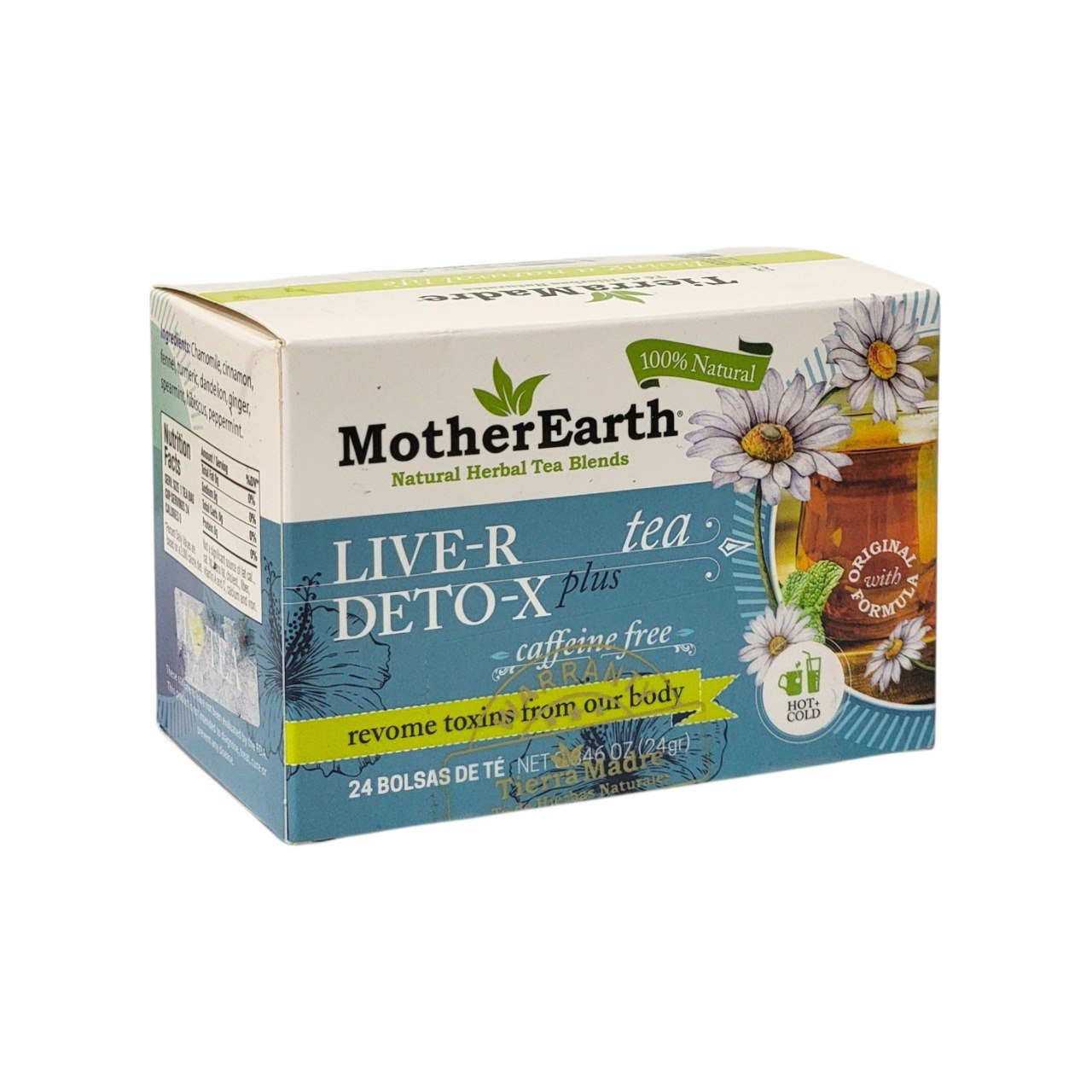 TÉ PARA DESINTOXICACIÓN DEL HÍGADO PLUS 24G X 24UND