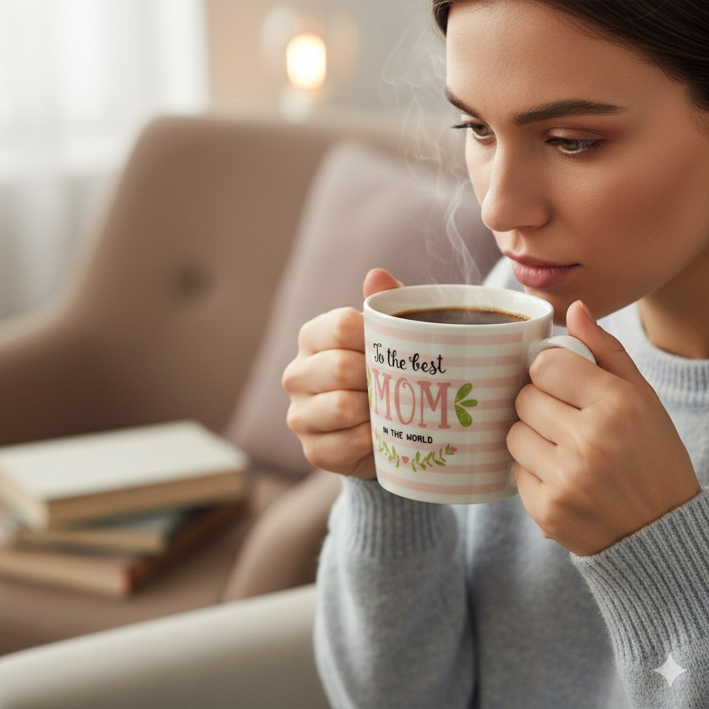 TAZA DE REGALO PARA MAMÁ 9X9CM