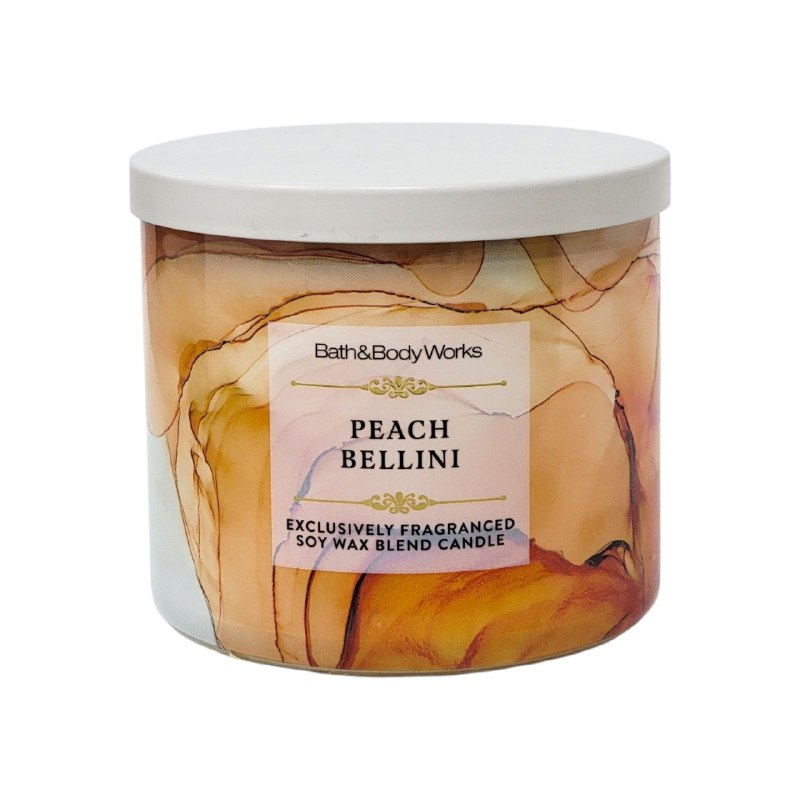 VELA AROMATICA BATH & BODY WORKS PEACH BELLINI 411G