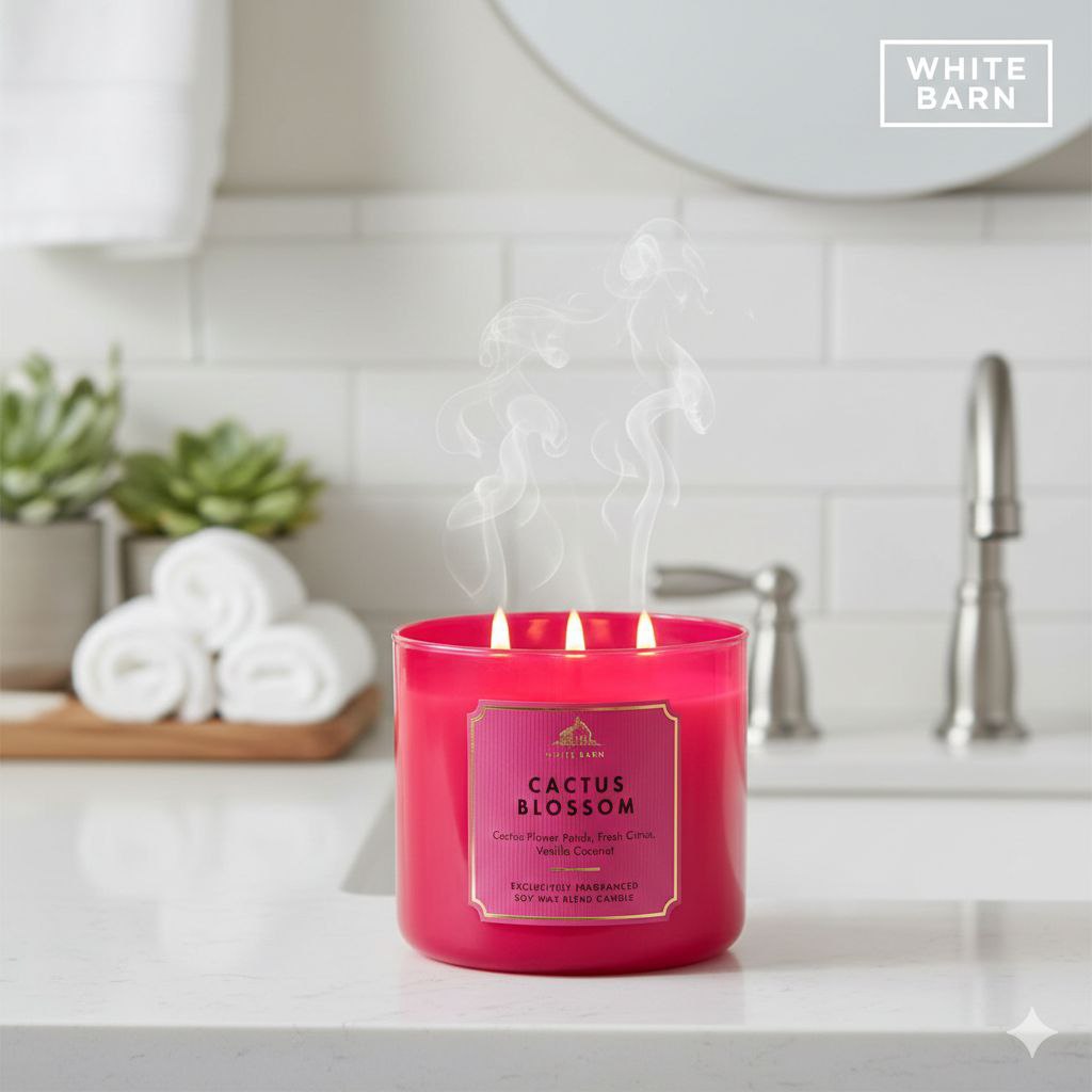 VELA AROMATICA WHITE BARN CACTUS BLOSSOM 411G