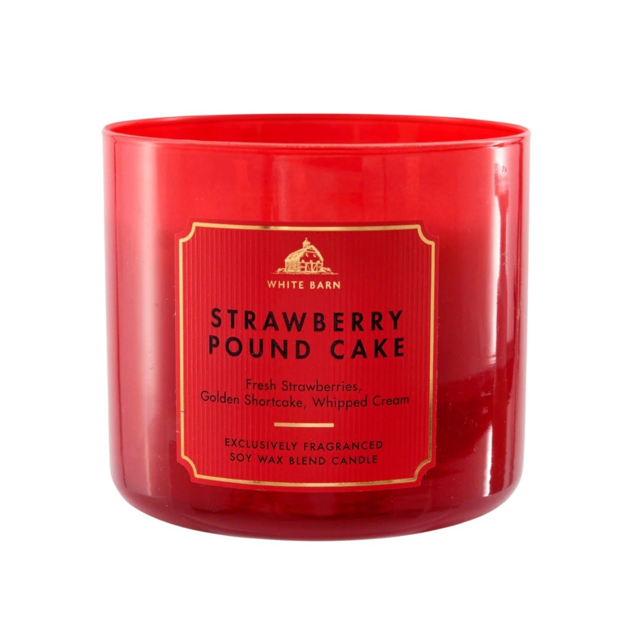 VELA AROMATICA WHITE BARN STRAWBERRY POUND CAKE 411G