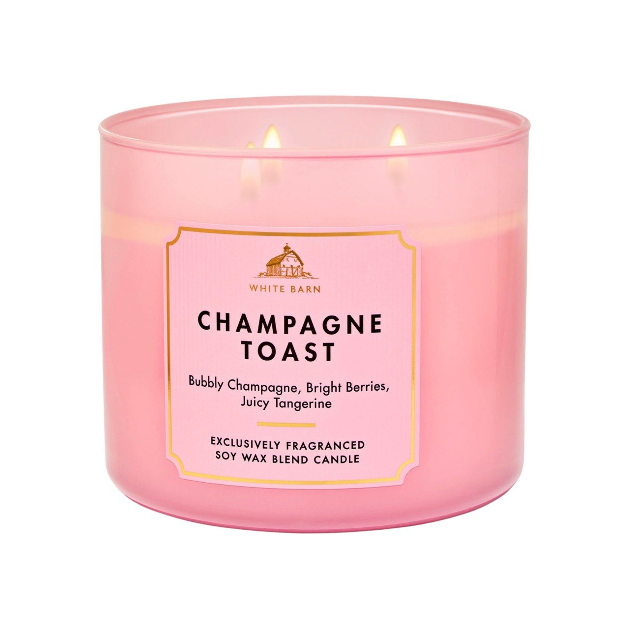 VELA AROMATICA WHITE BARN CHAMPAGNE TOAST 411G