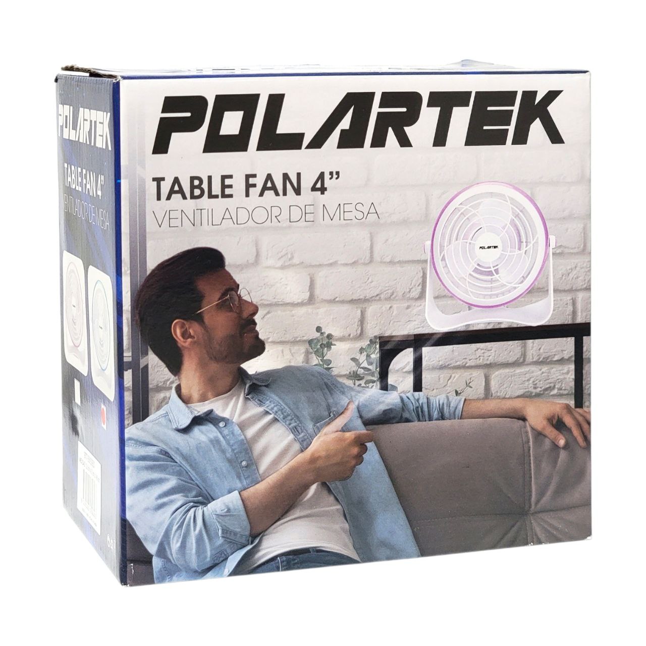 VENTILADOR DE MESA POLARTEK 15X15CM