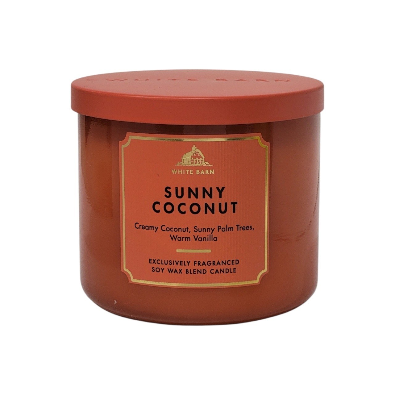 VELA AROMATICA WHITE BARN SUNNY COCONUT 411G