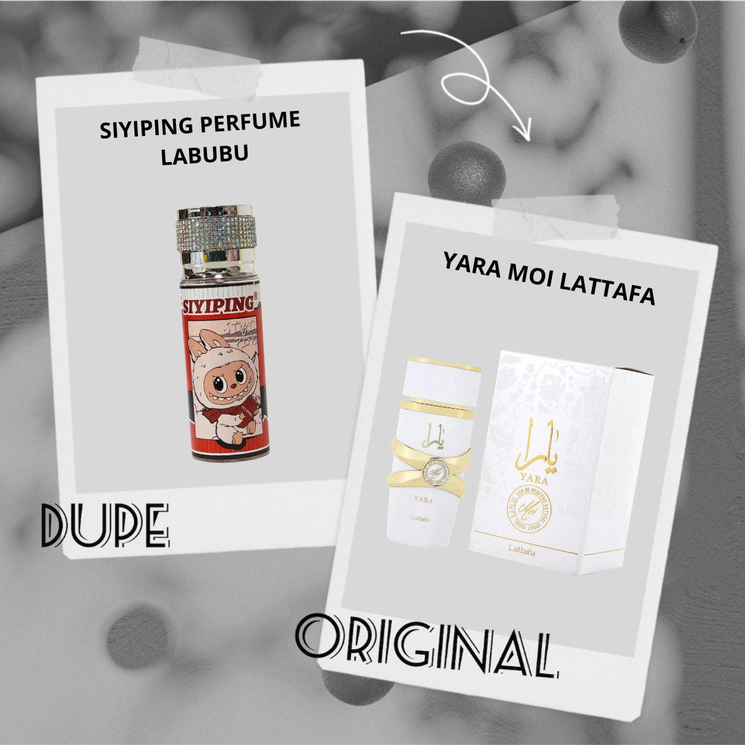 SPLASH SIYIPING PARA NIÑA DE LABUBU 110ML (AROMA SIMILAR A YARA LATTAFA)