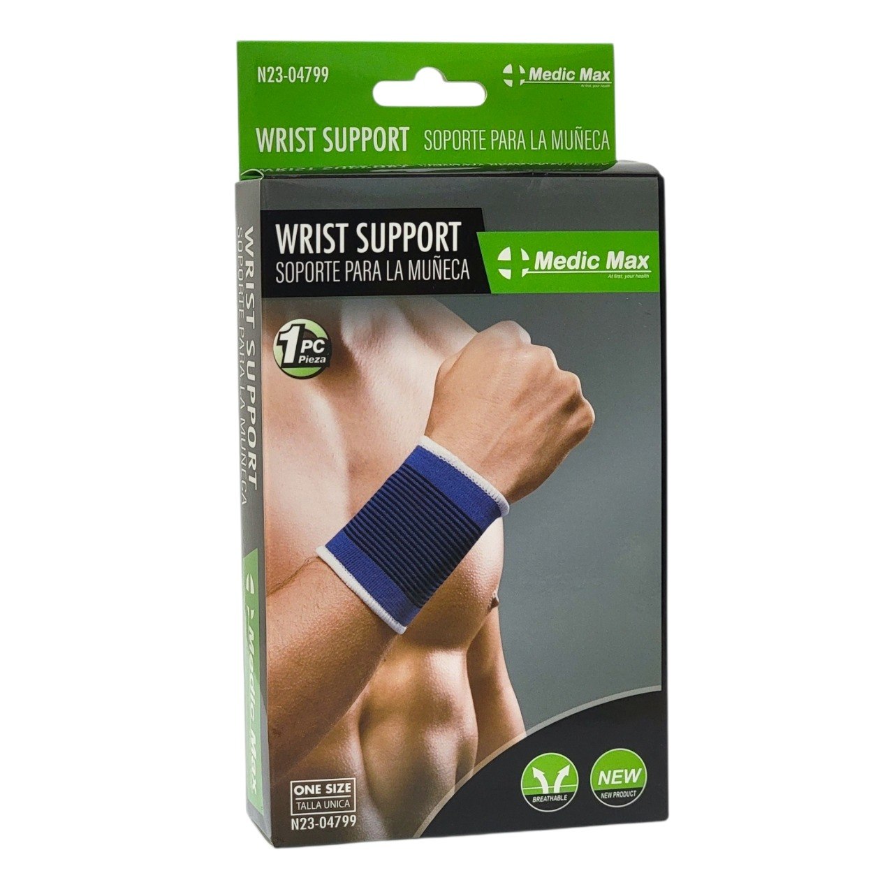 SOPORTE PARA MUÑECA TALLA UNICA MEDIC MAX 1PC