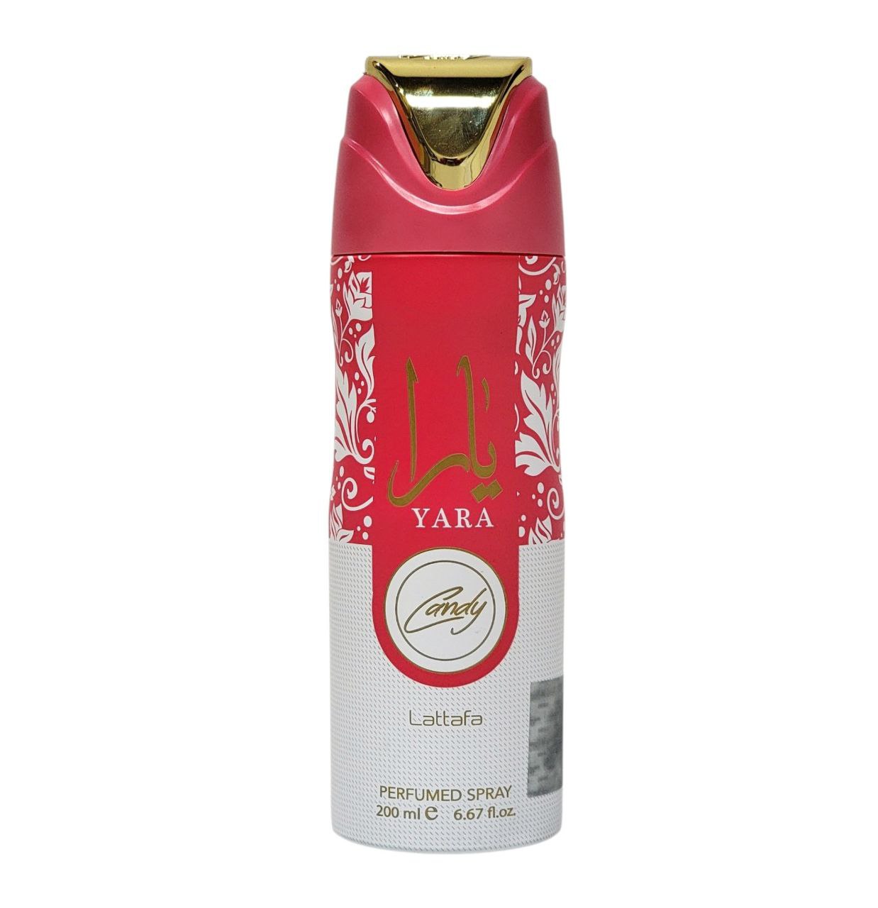 LATTAFA BODY SPRAY YARA CANDY 200ML (M)