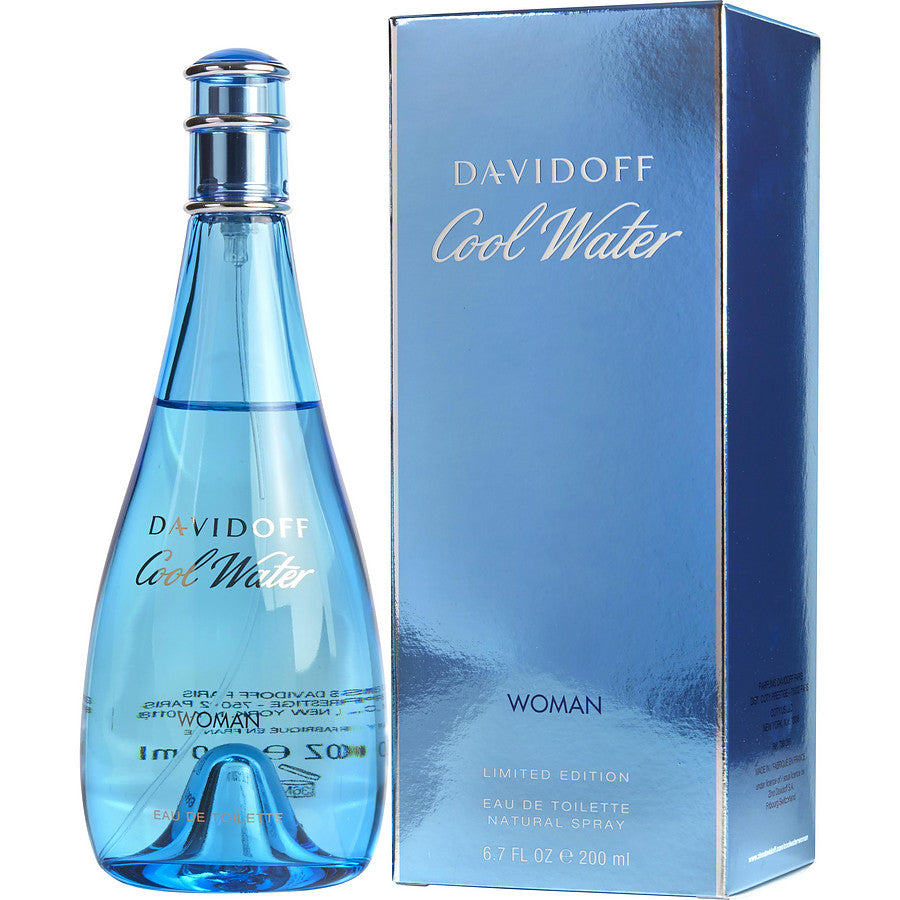 DAVIDOFF COOL WATER WOMAN EDT 200ML (M)