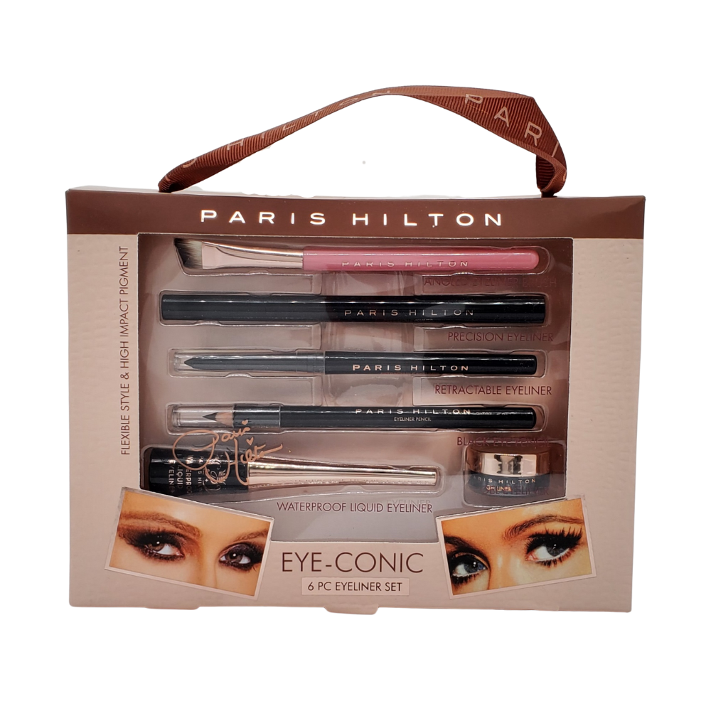 SET 6PZ  DELINEADOR OJOS PARIS HILTON