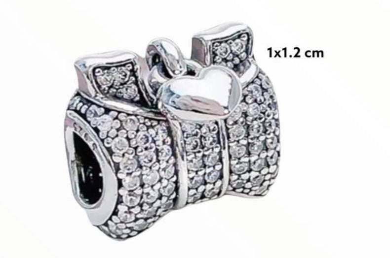 PCHARM2320  CHONGO Y CORAZON COLGANTE