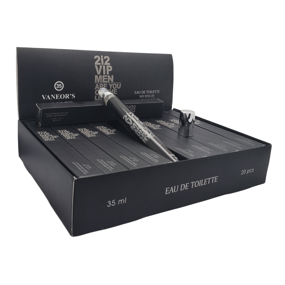 MINI PERFUME EN TUBO 2i2 VIP MEN ARE YOU ON THE LIST NYC 35ML