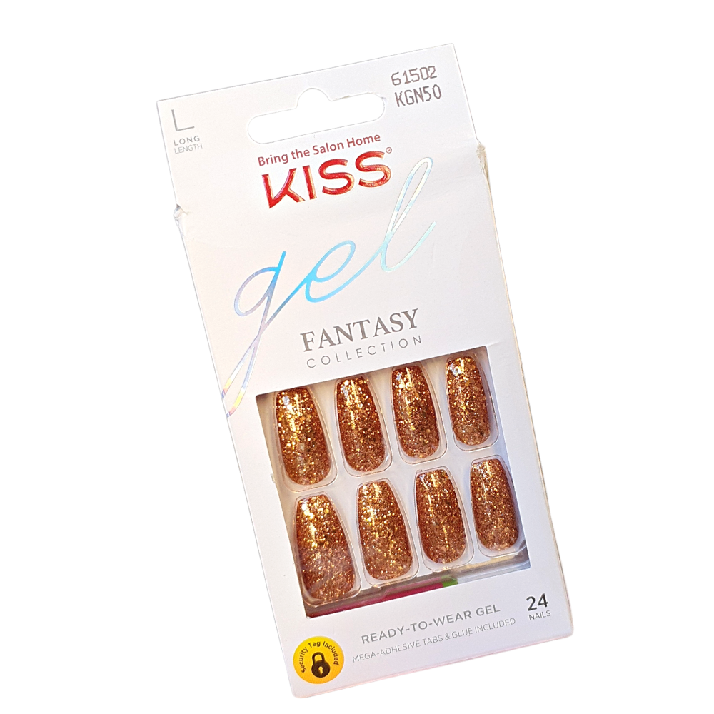 UÑAS PRESS ON KISS GEL FANTASY