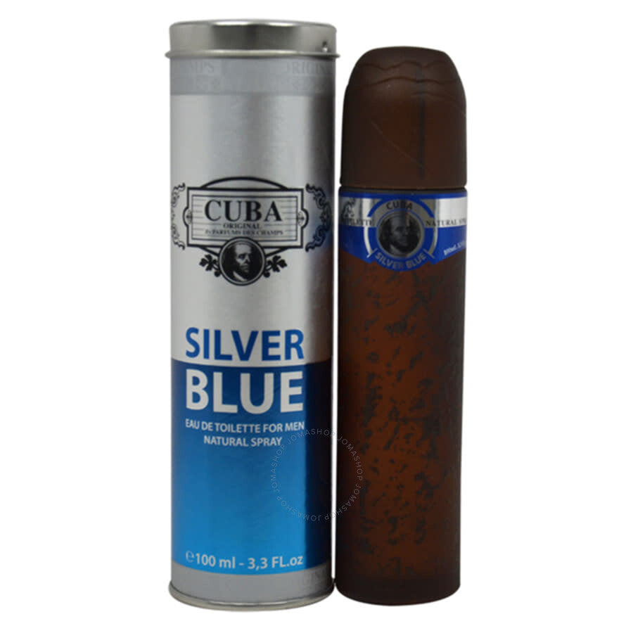 CUBA SILVER BLUE MEN 100 ML EDT