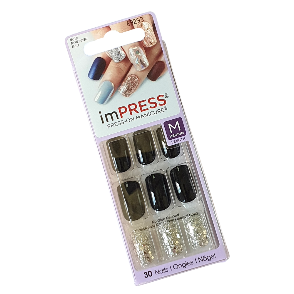 UÑAS PRESS ON imPRESS, COLOR CAFÉ