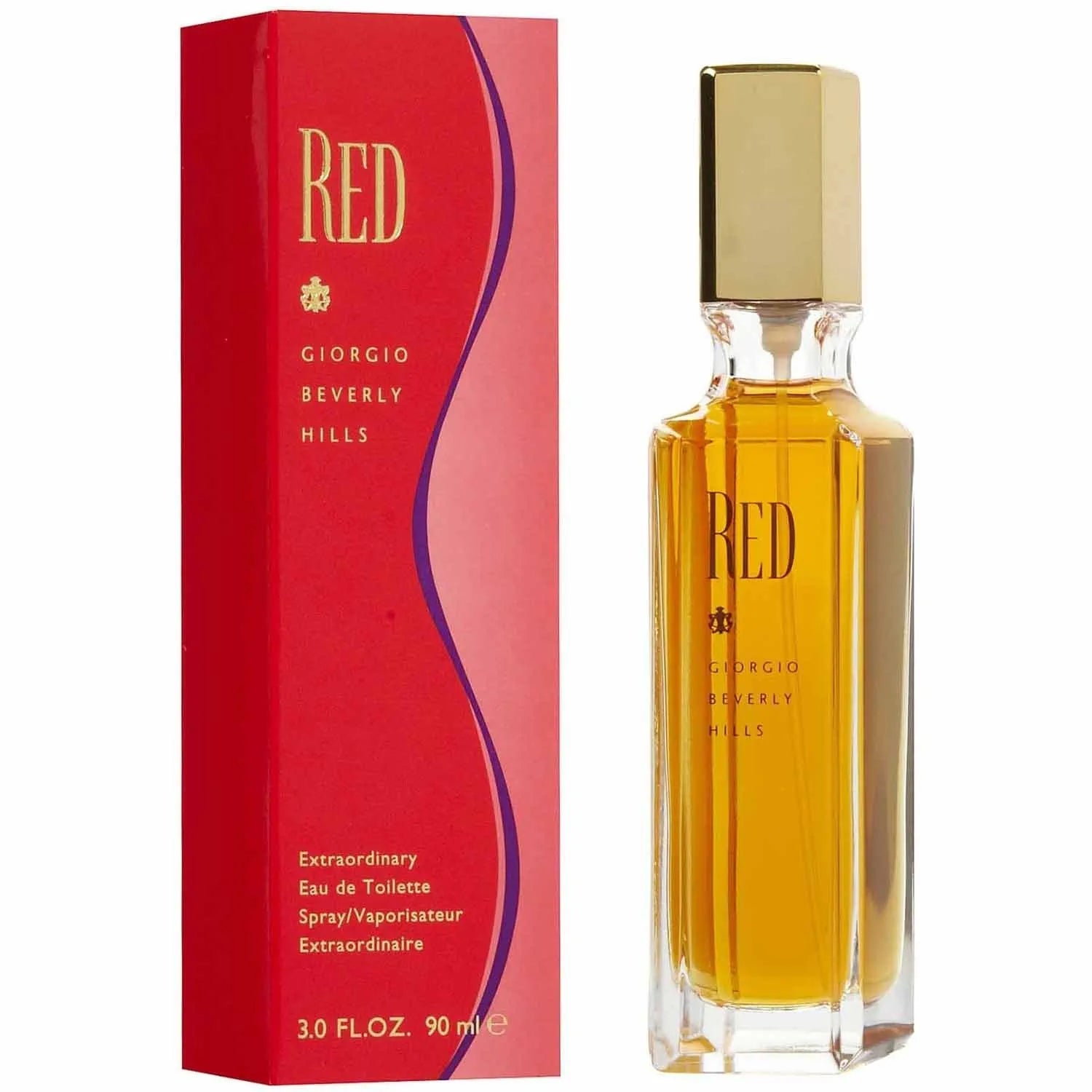 GIORGIO BEVERLY HILLS RED DAMA EDT 90ML (M)