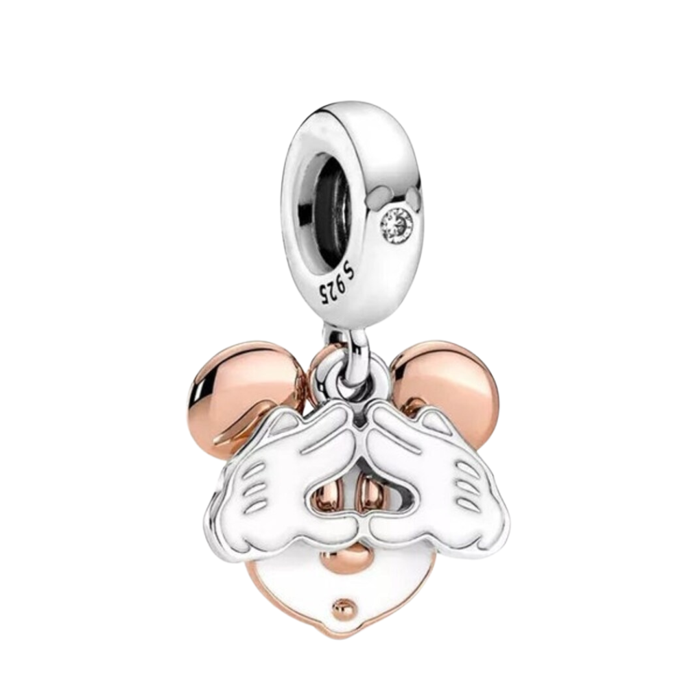 PCHARM2868$1 COLGANTE DE MICKEY MOUSE ROSE