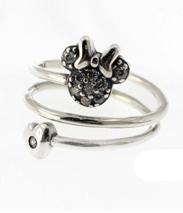 PANI1160 ANILLO MINNIE MOUSE, PLATA 925