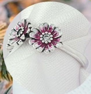 PANI1641 ANILLO FLORES, PLATA 925