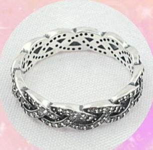 PANI1665 ANILLO ENTRELASADO PANDORA, PLATA 925