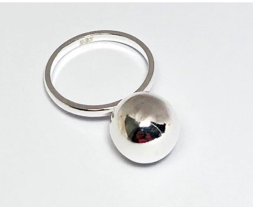 PANI636 ANILLO DE PELOTA, PLATA 925