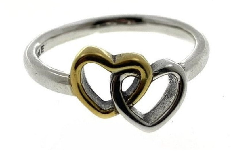 PANI927 ANILLO CORAZONES PANDORA, PLATA 925