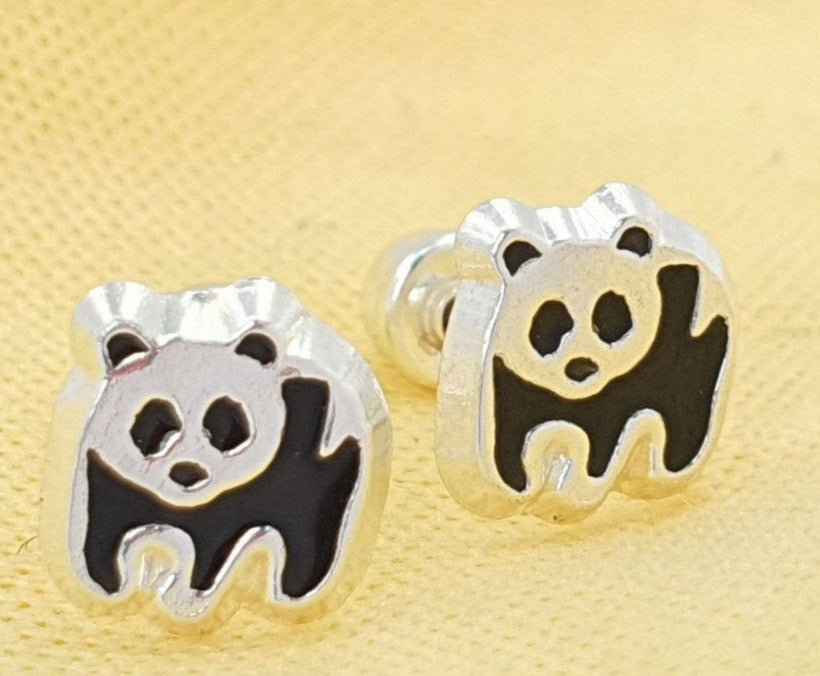 PARIN100 ARITO DE OSO  PANDA, PLATA 925