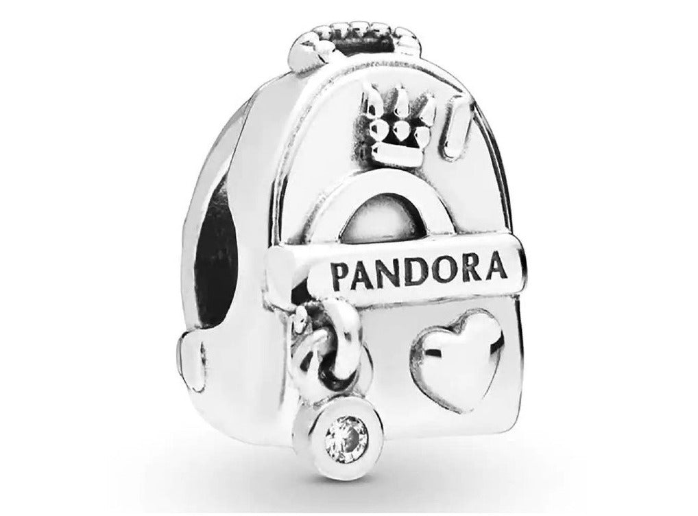 PCHARM1261  MOCHILA PANDORA CON UN CIRCON COLGANTE