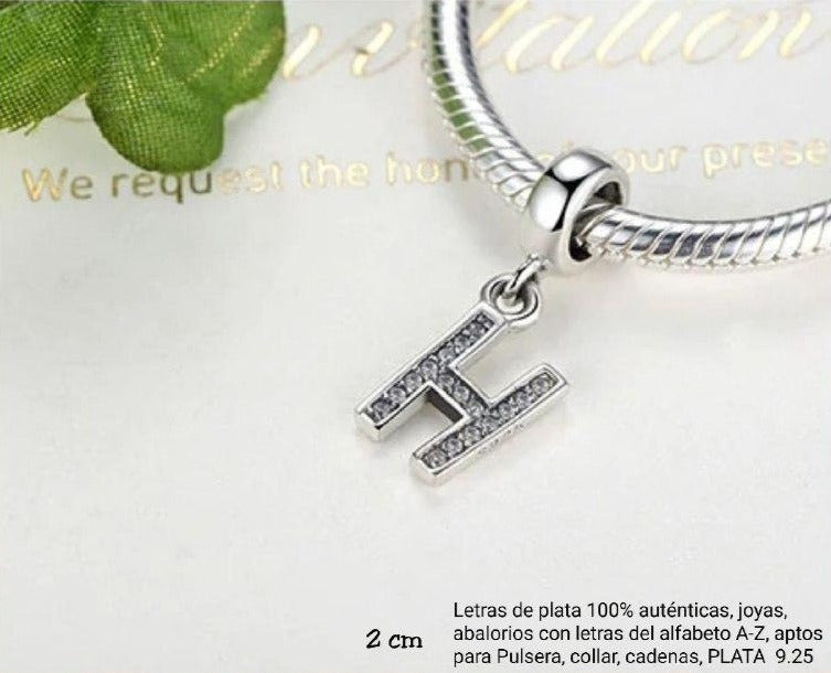 PCHARM795 COLGANTE LETRA H