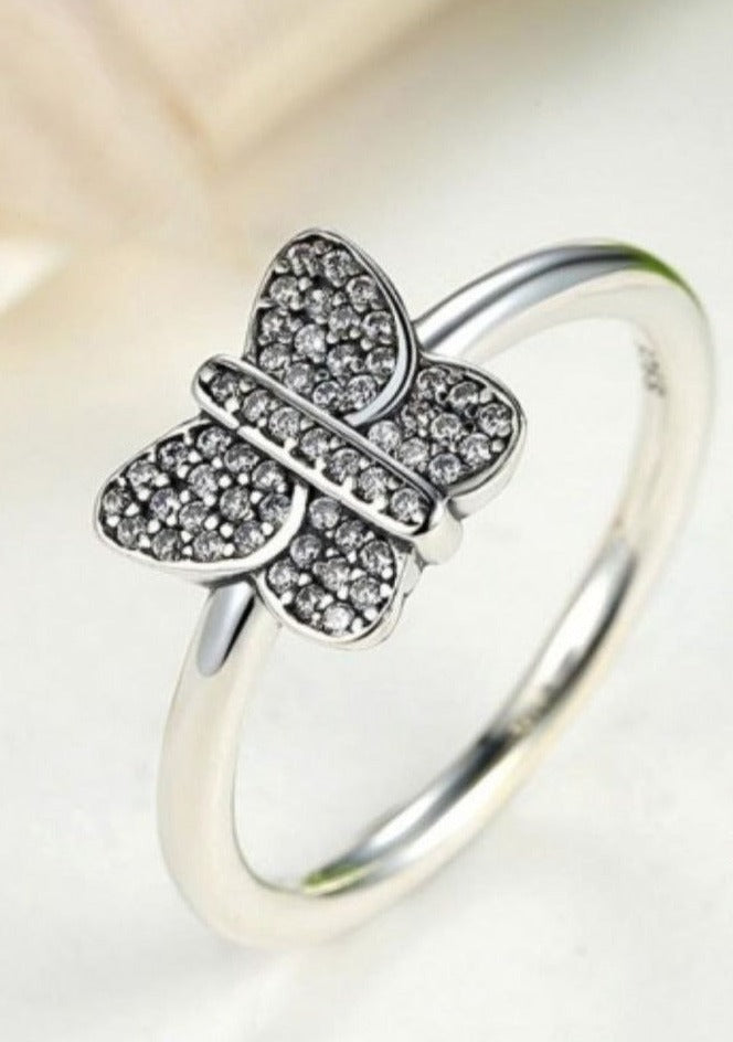 PANI1611 ANILLO MARIPOSA, PLATA 925