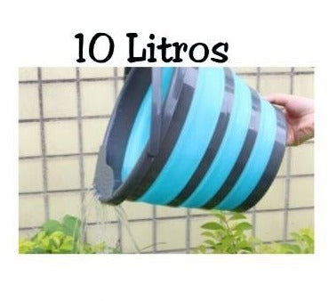 CANASTA PAILA PLEGABLE CAPACIDAD 10 LITROS GRANDE