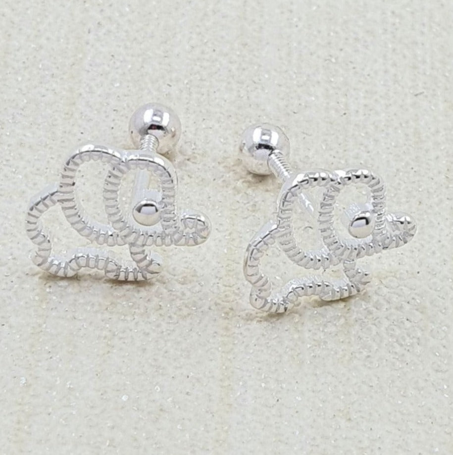 PARIN131 ARITO DE ELEFANTE, PLATA 925