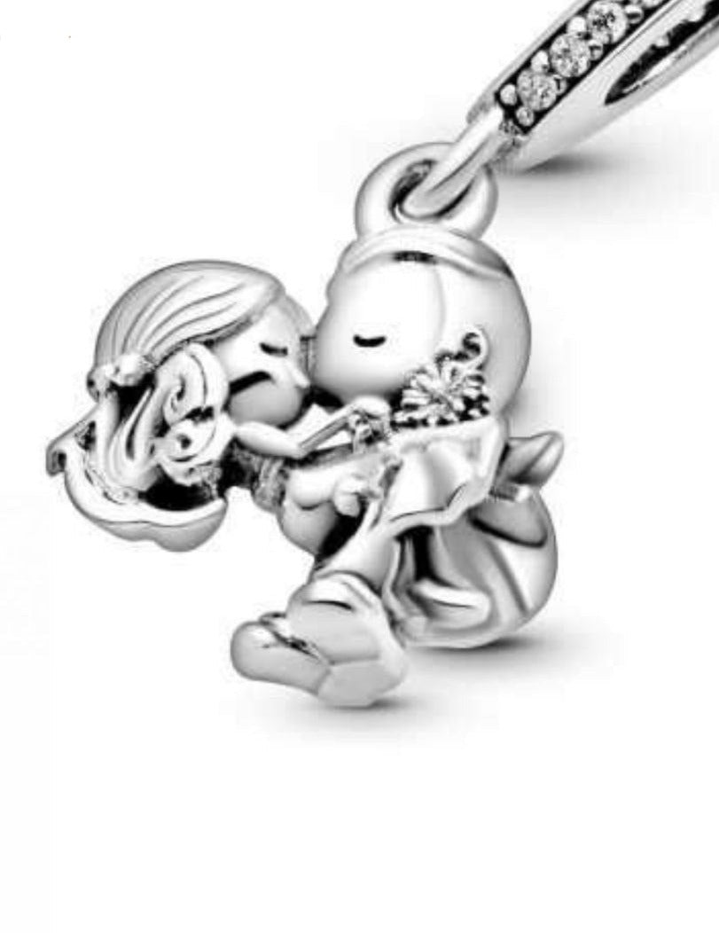 PCHARM2705 COLGANTE PAREJA DE BODA