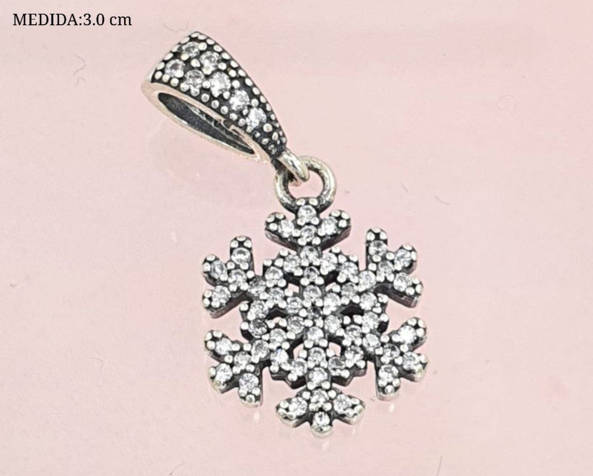 PCHARM2773  COLGANTE DE COPO DE NIEVE