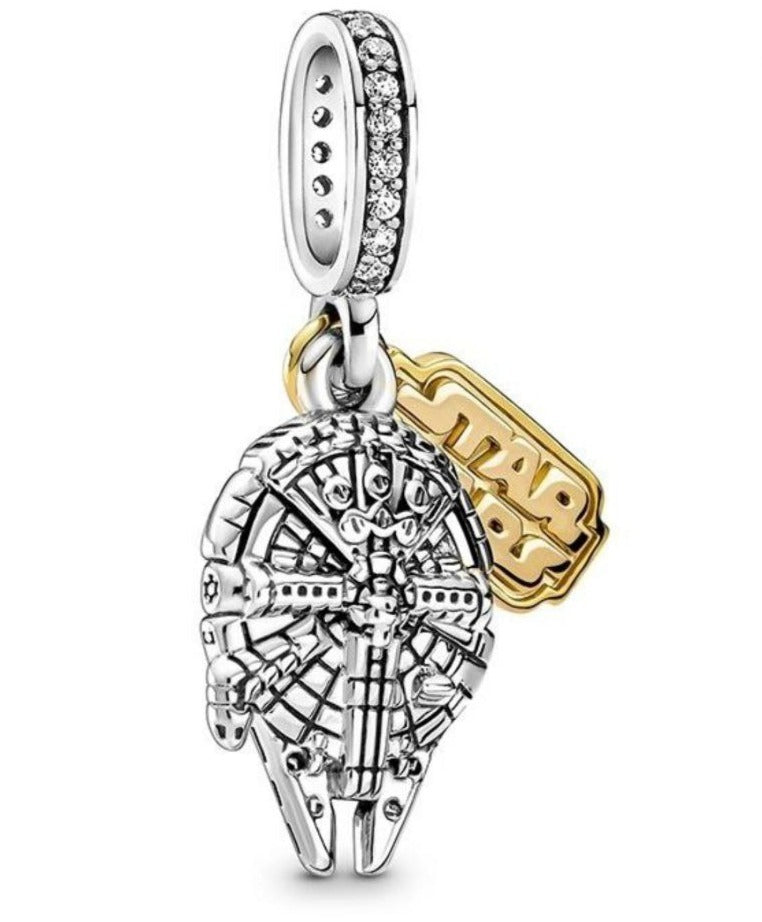 PCHARM2865 COLGANTE DOBLE DE STAR WARS