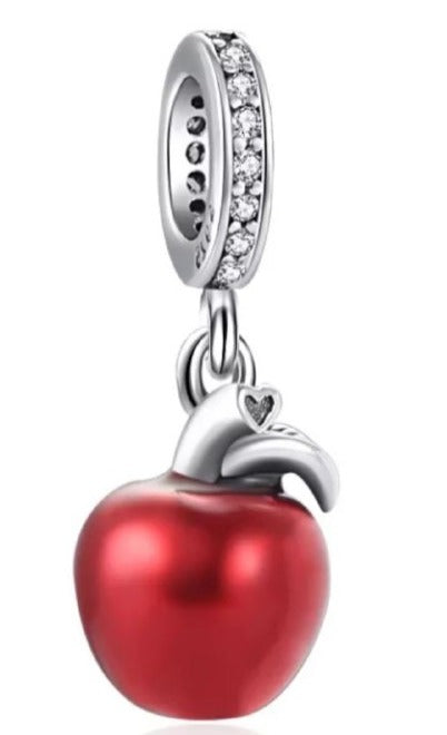 PCHARM2888 COLGANTE DE MANZANA ROJO FRUTA