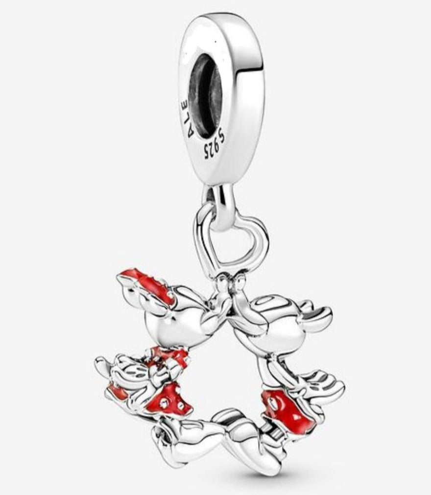 PCHARM2855  COLGANTE MINNIE Y MICKEY MOUSE PAREJA