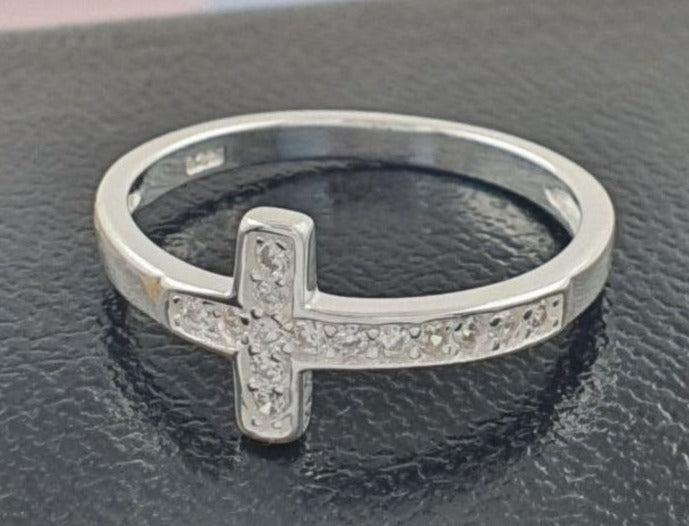 PANI1811 ANILLO DE CRUZ, PLATA 925