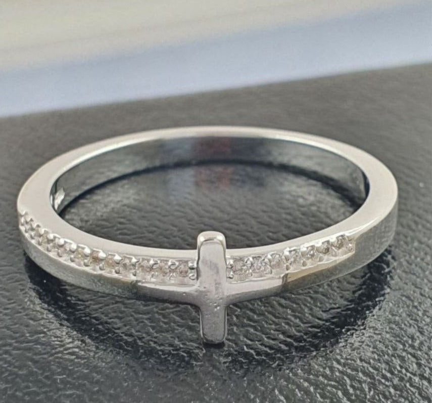 PANI1813 ANILLO DE CRUZ, PLATA 925